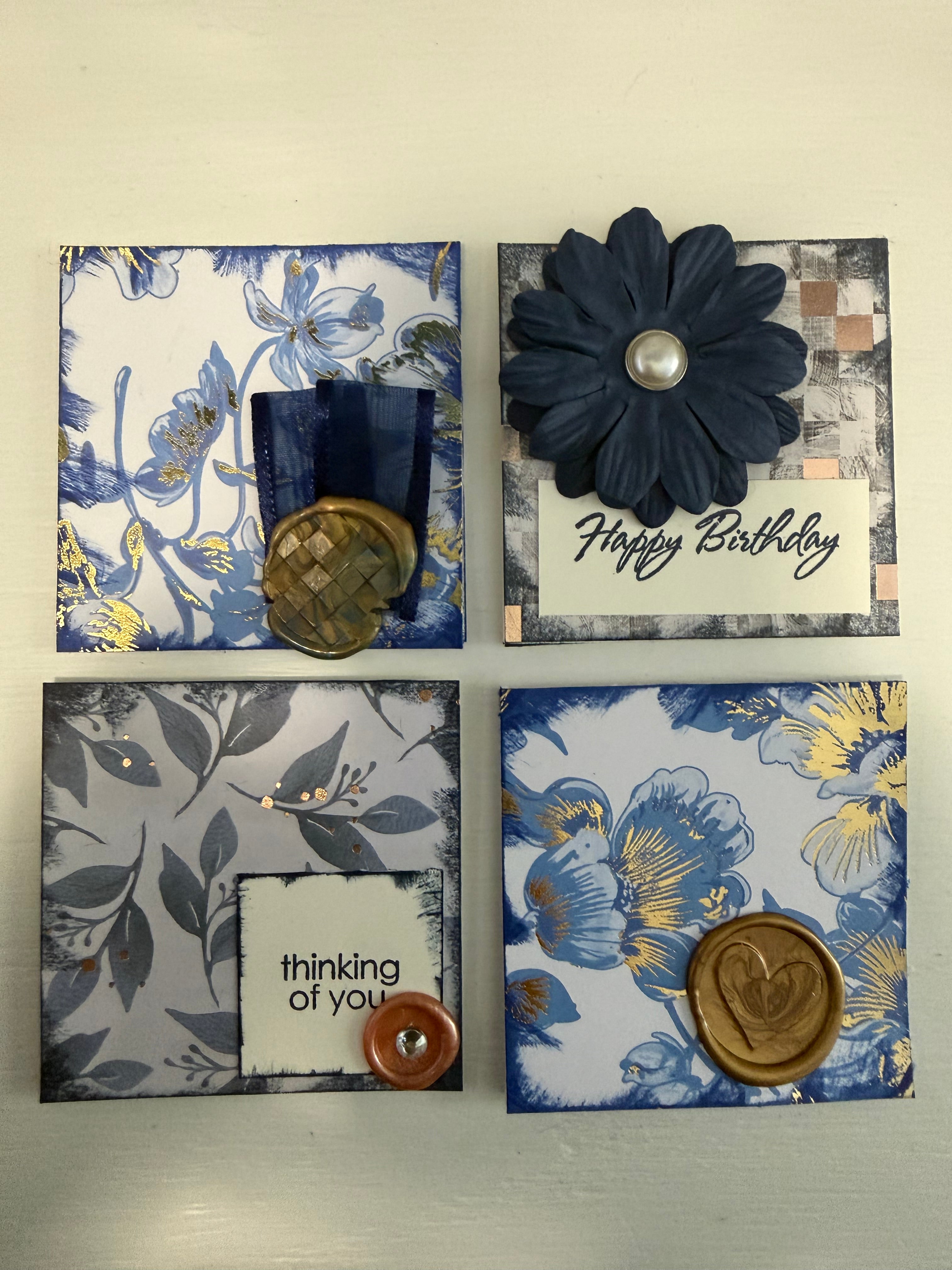 3 by 3 cards- Random selection set of 10