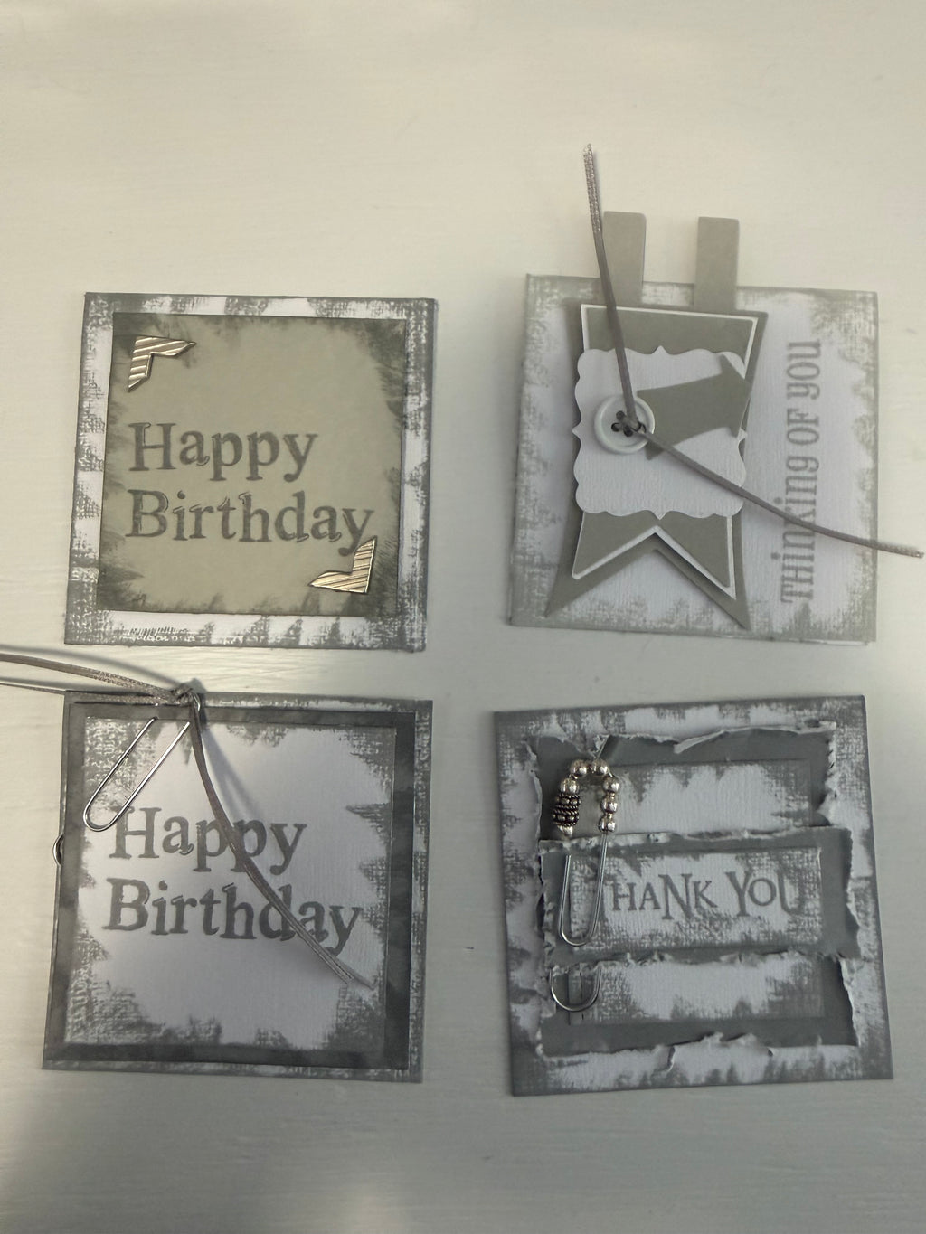 3 by 3 cards- Random selection set of 10