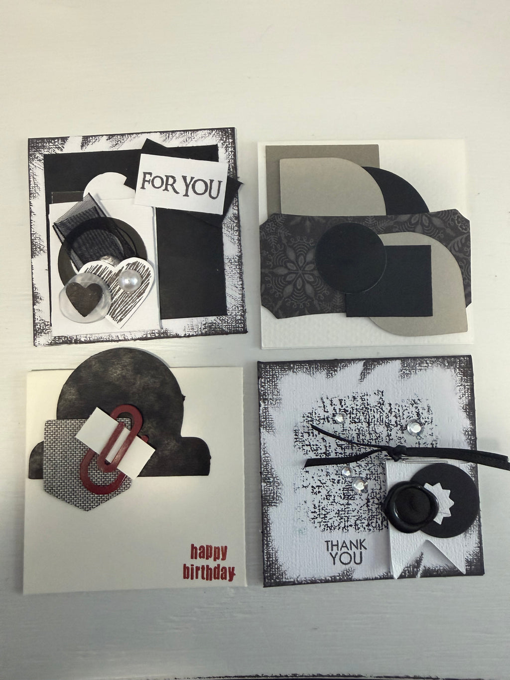 3 by 3 cards- Random selection set of 10