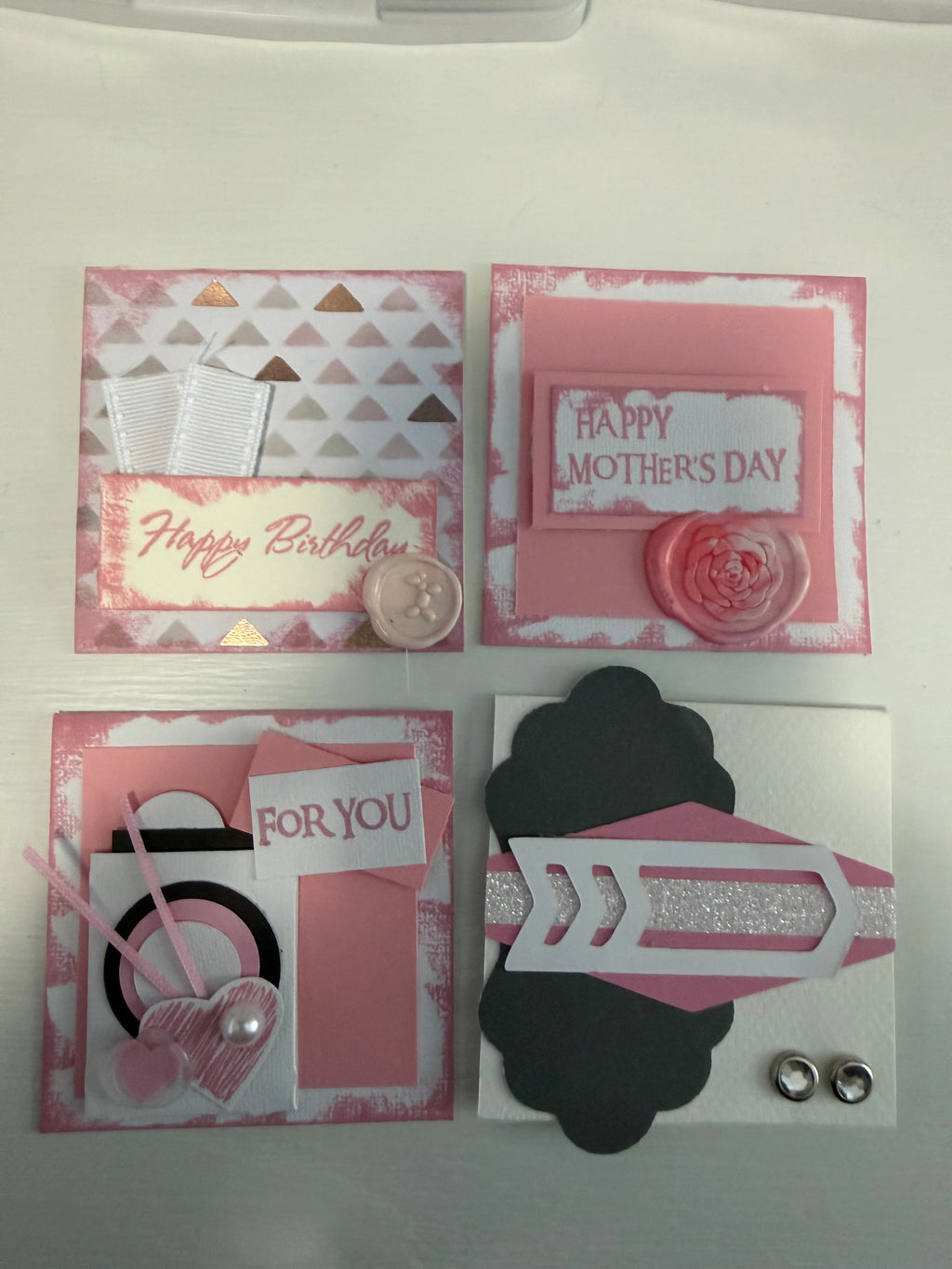 3 by 3 cards- Random selection set of 10