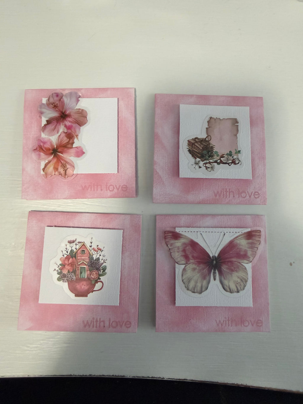 3 by 3 cards- Random selection set of 10