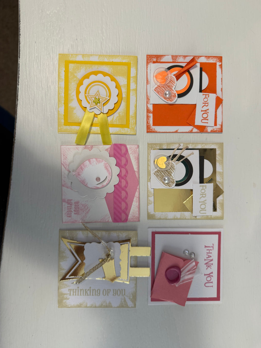 3 by 3 cards- Random selection set of 10