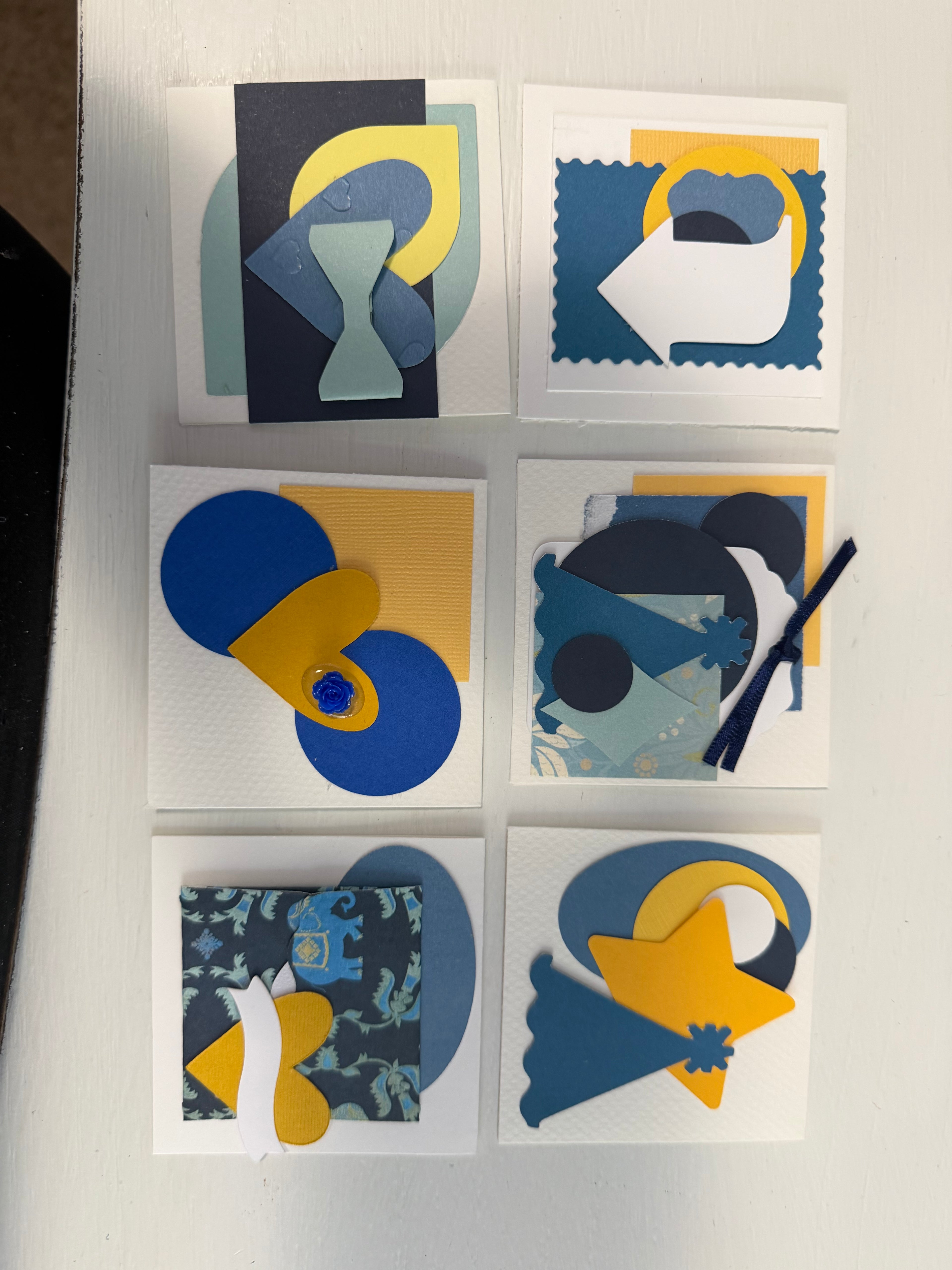 3 by 3 cards- Random selection set of 10
