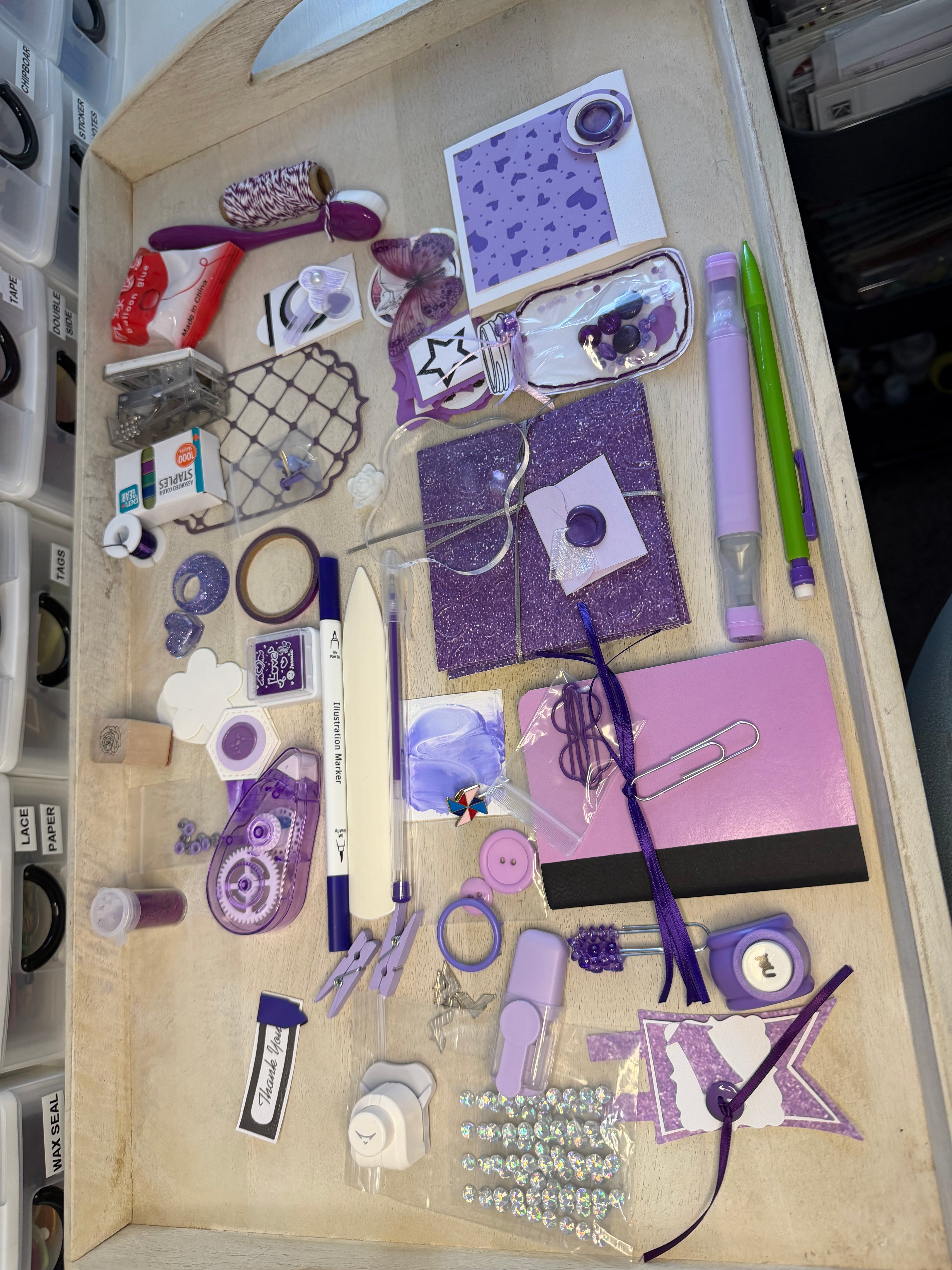 35 item Scrapbook Embellishment Bundle