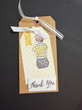 Girl Thank You Tag