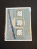 Blue Flower Greeting Card