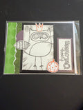 Owl Halloween Card