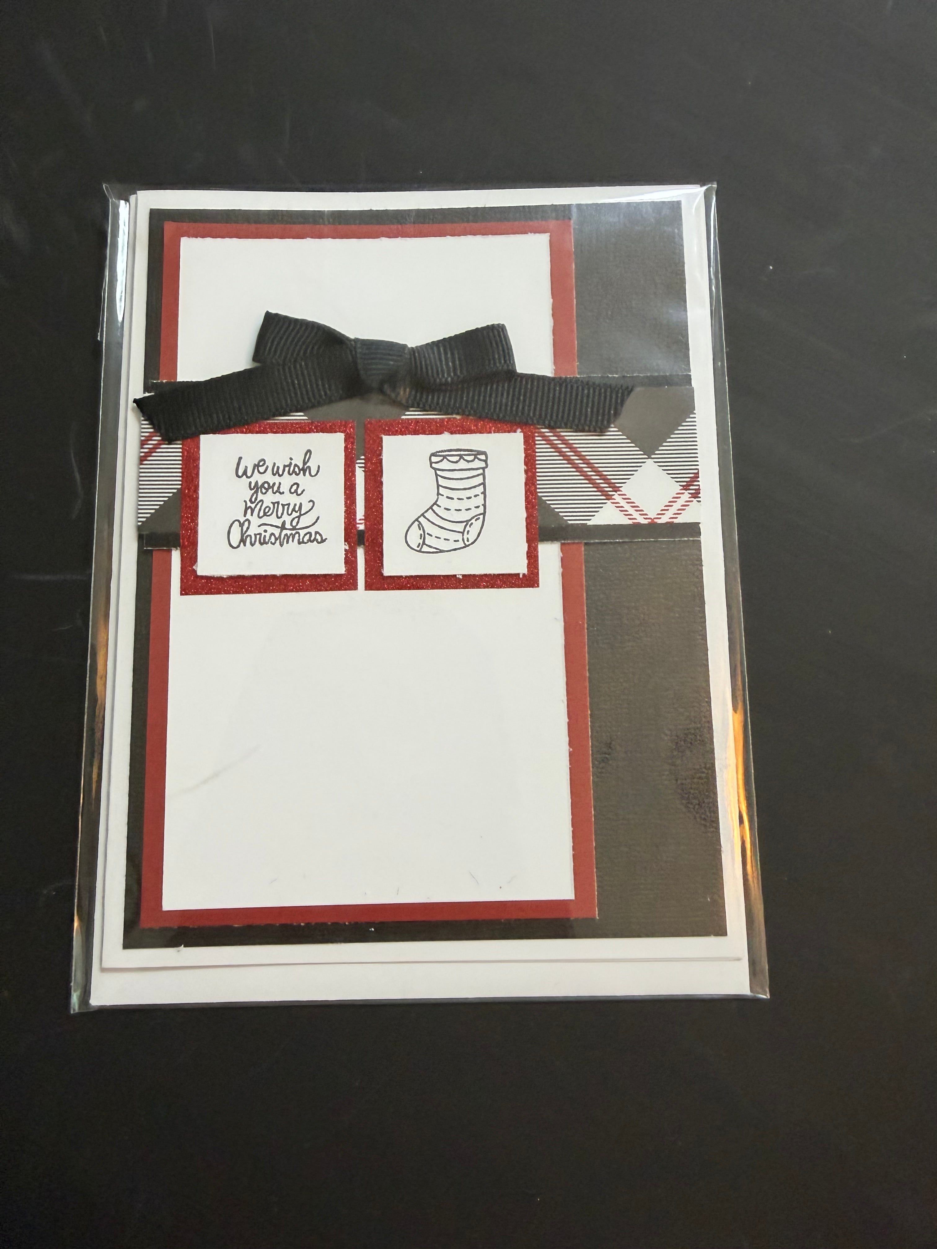 Wish You A Merry Christmas Greeting Card
