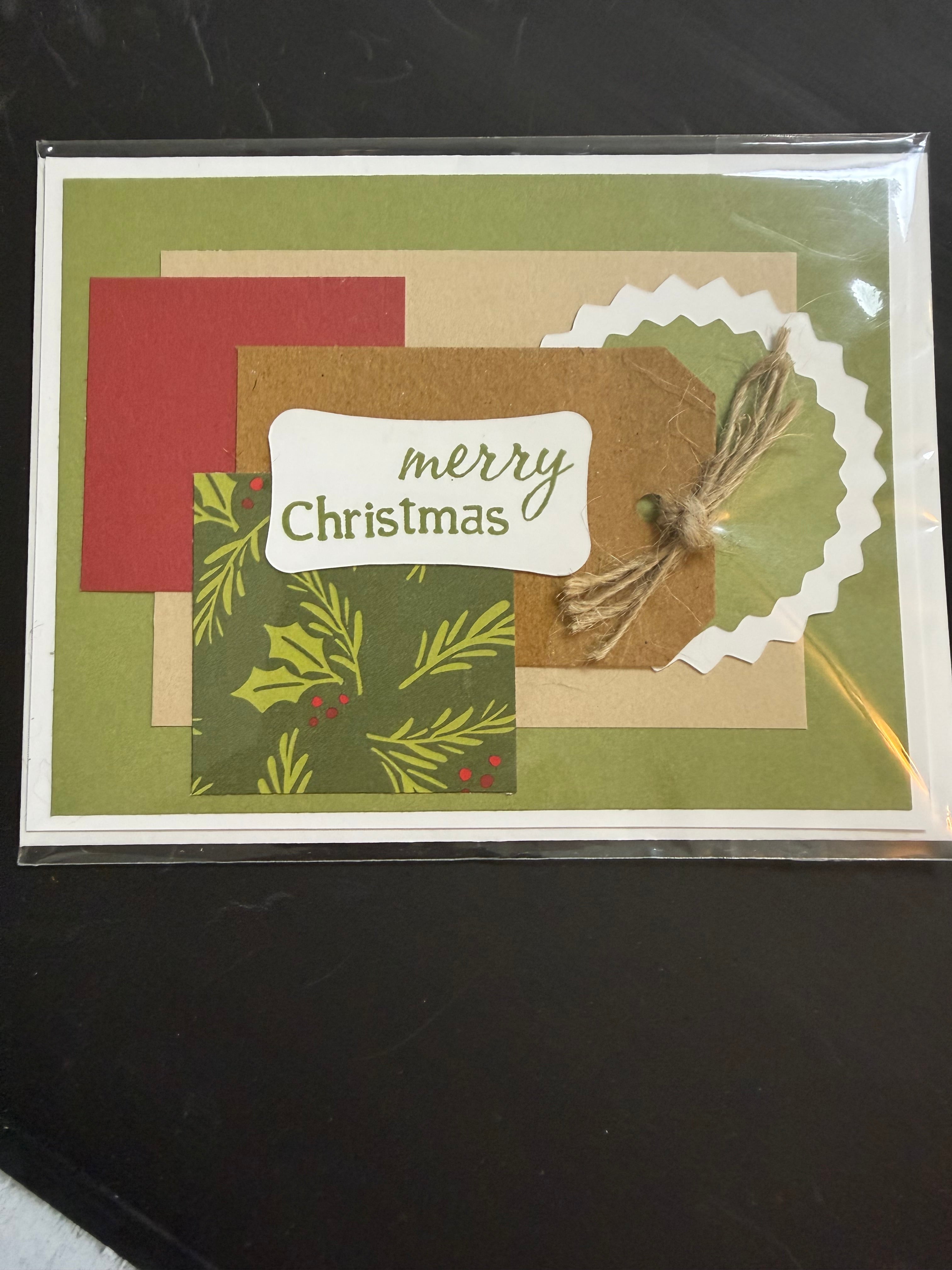 Merry Christmas Greeting Card