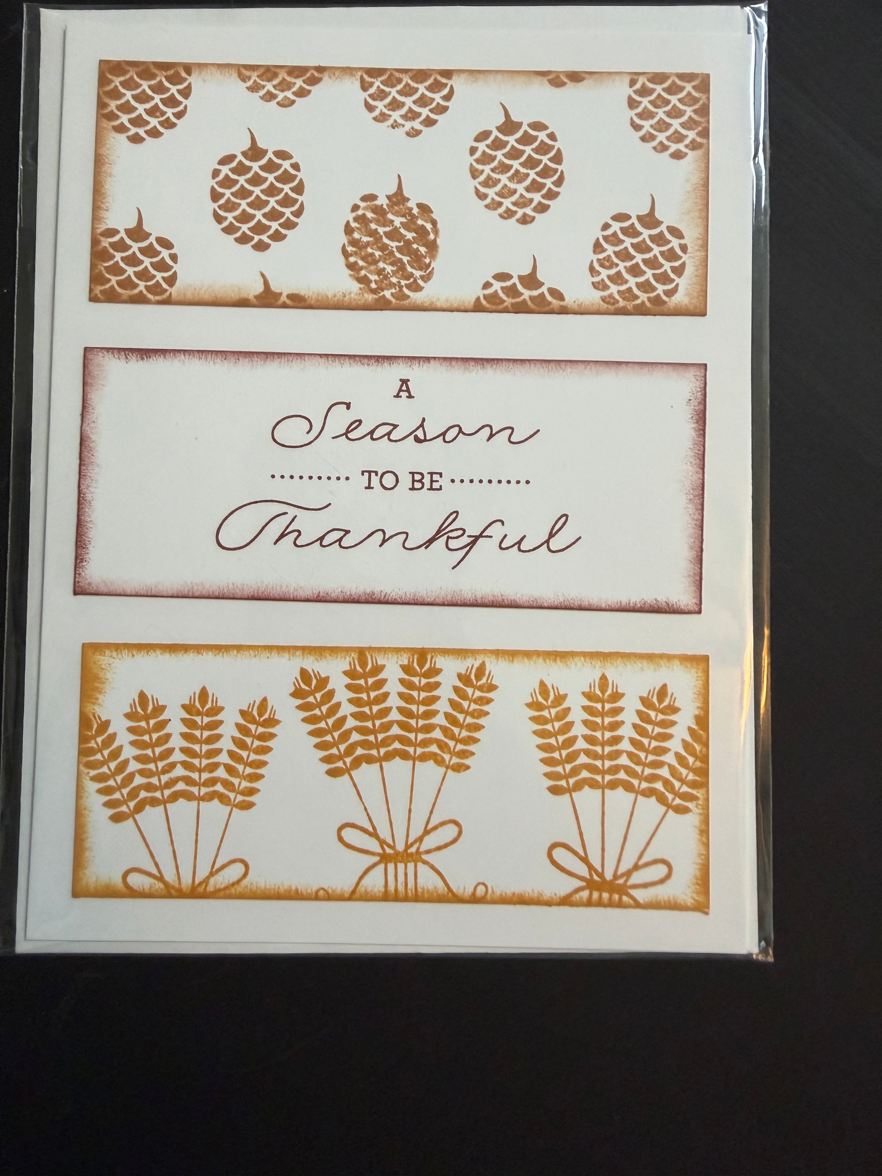 Season to be Thankful Greeting Card