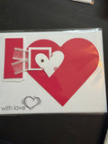 With Love Greeting Card