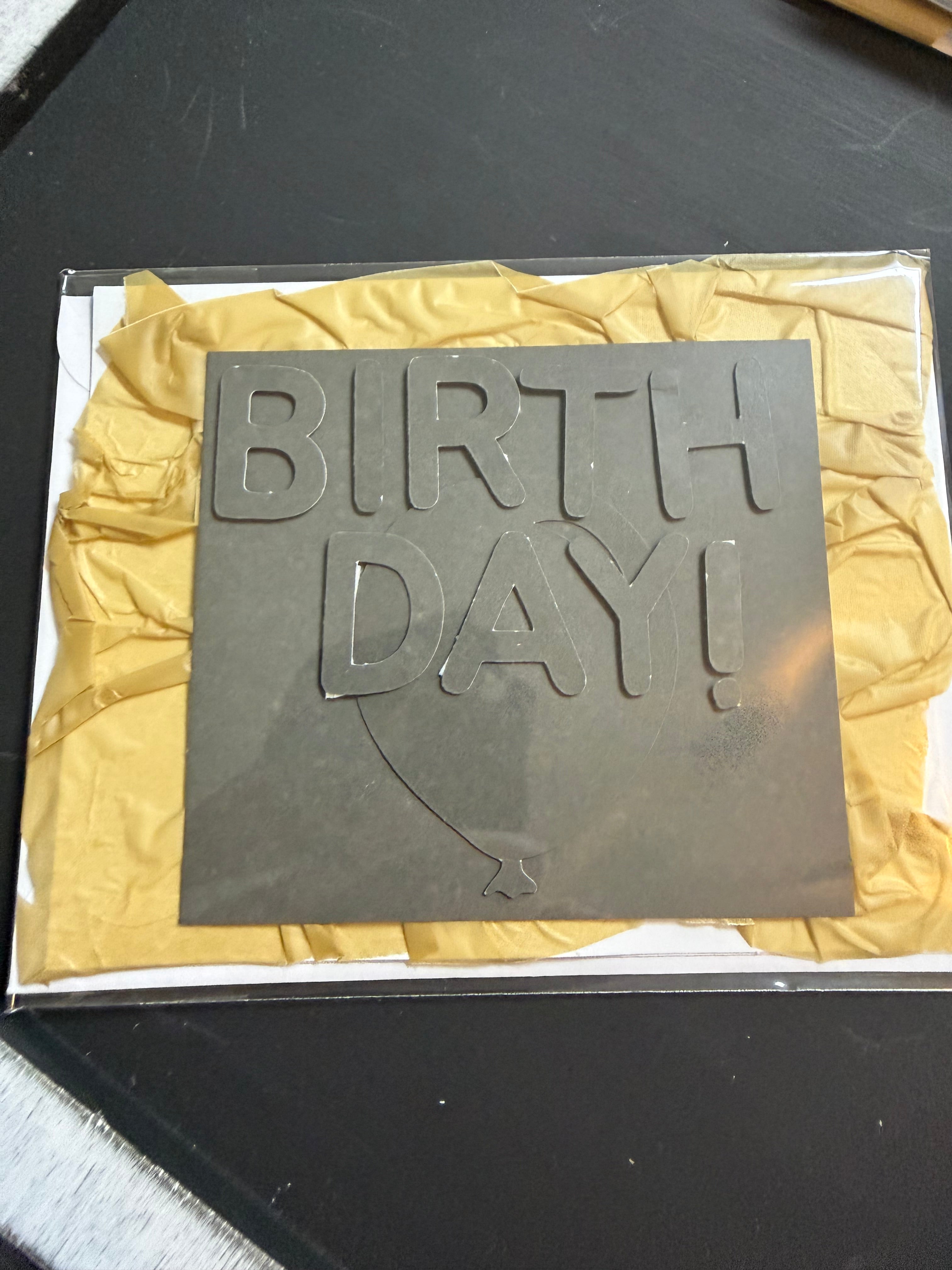 Birthday Greeting Card