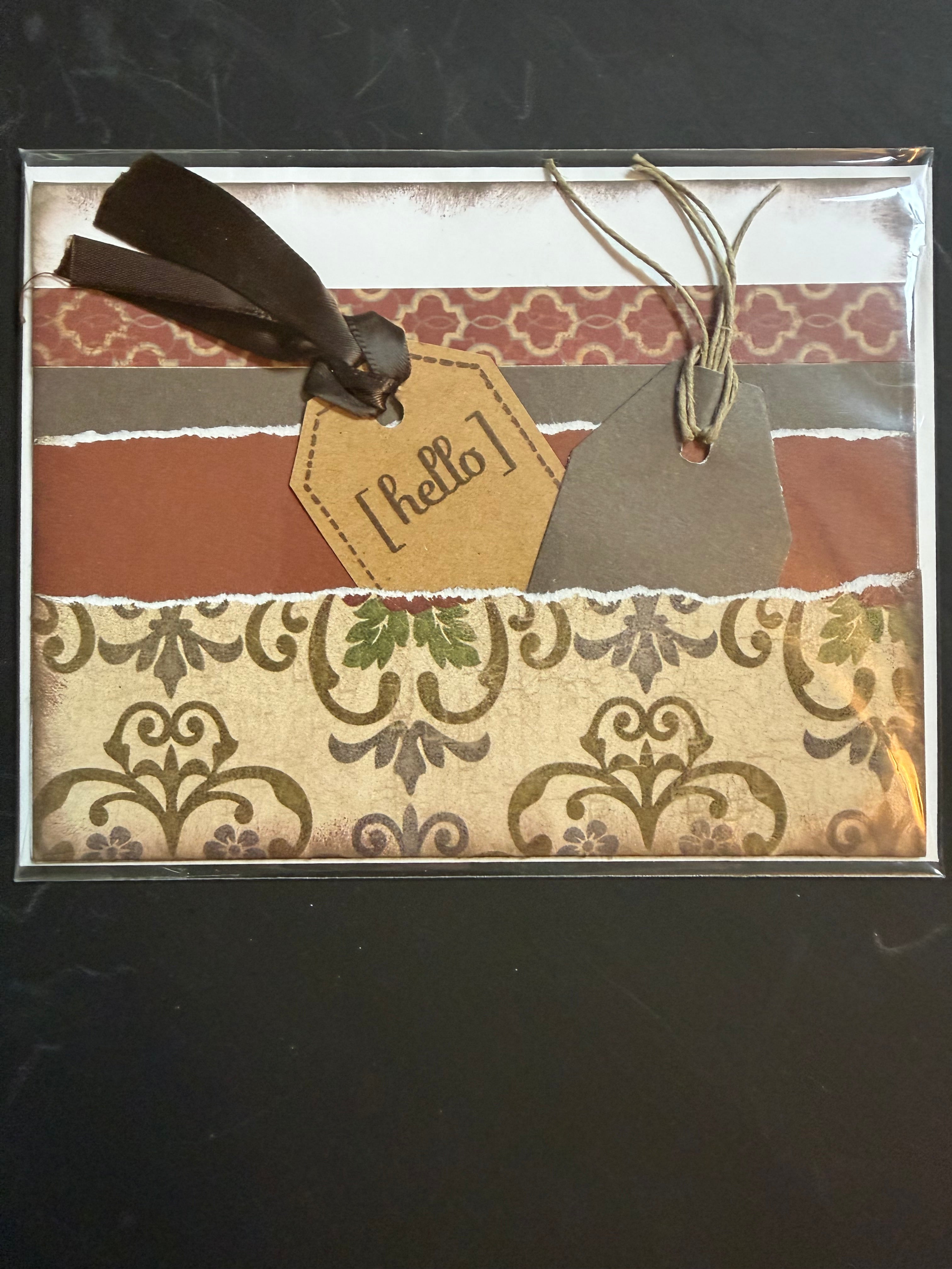 Hello Greeting Card