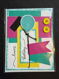 Happy Birthday Balloon Greeting Card