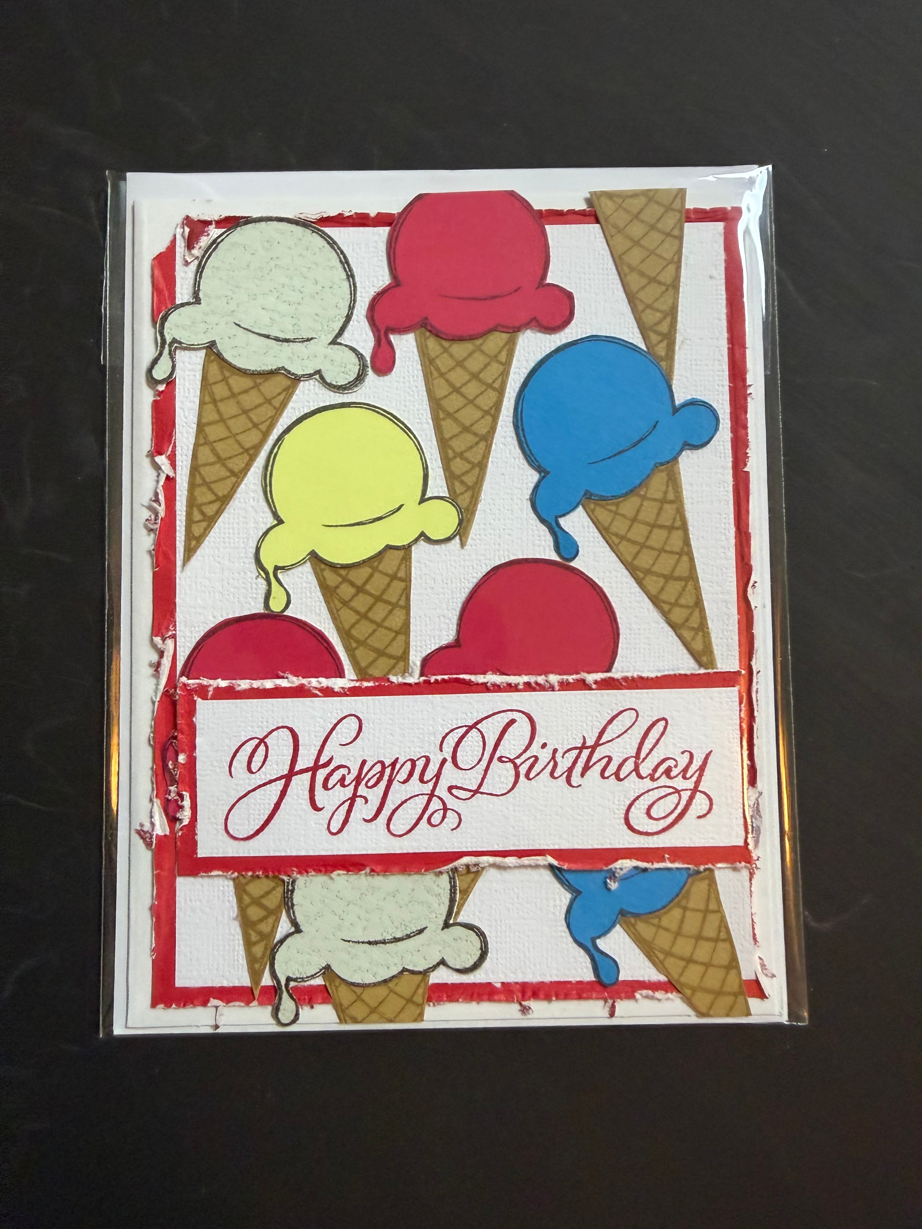 Happy Birthday Cones
